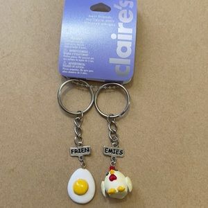 Frien Emies BFF keychains NWT